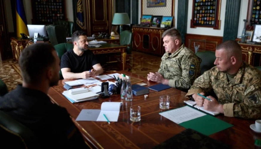Зеленський під час наради з командирами армійських корпусів 21 липня 2026 року