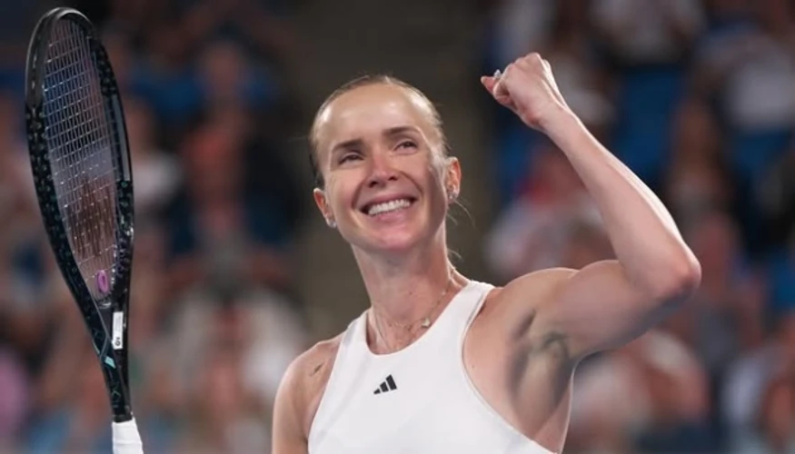 Еліна Світоліна під час матчу 1/8 фіналу WTA 1000 у Торонто