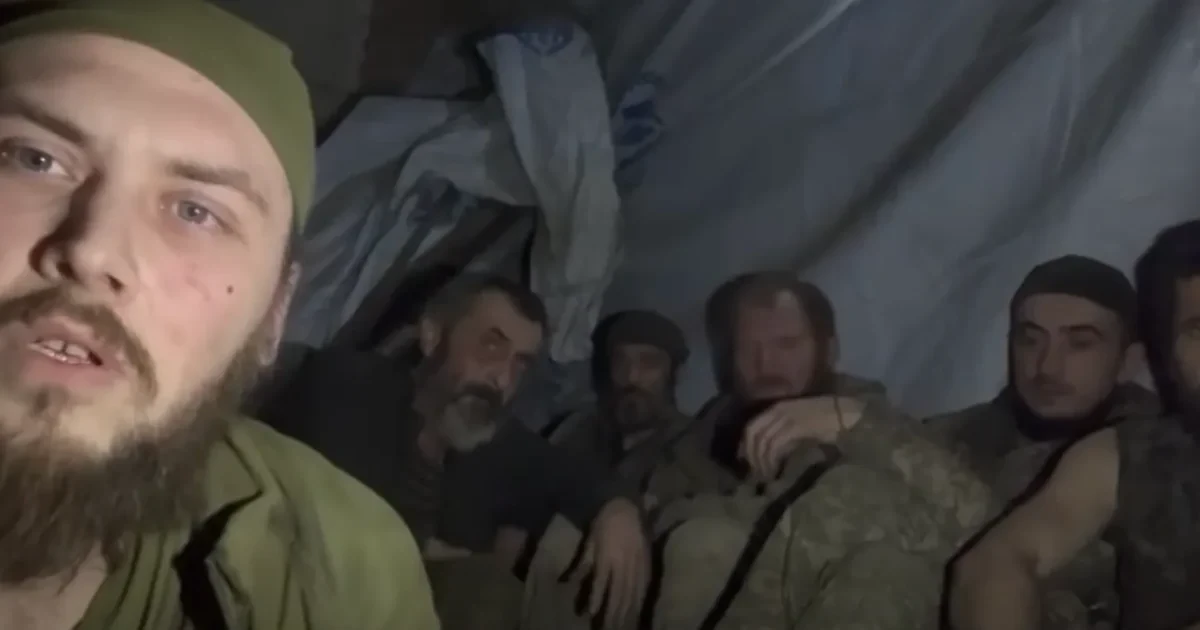 Скриншот відеозвернення бійців 121 бригади зі скаргами на відсутність ротацій і постачання
