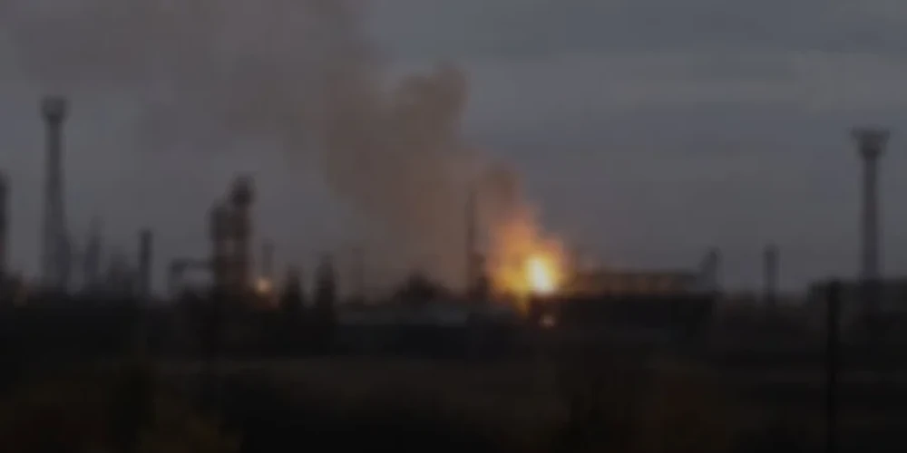 На Харківщині реактивний дрон РФ вдарив по газовидобувному об’єкту Нафтогазу